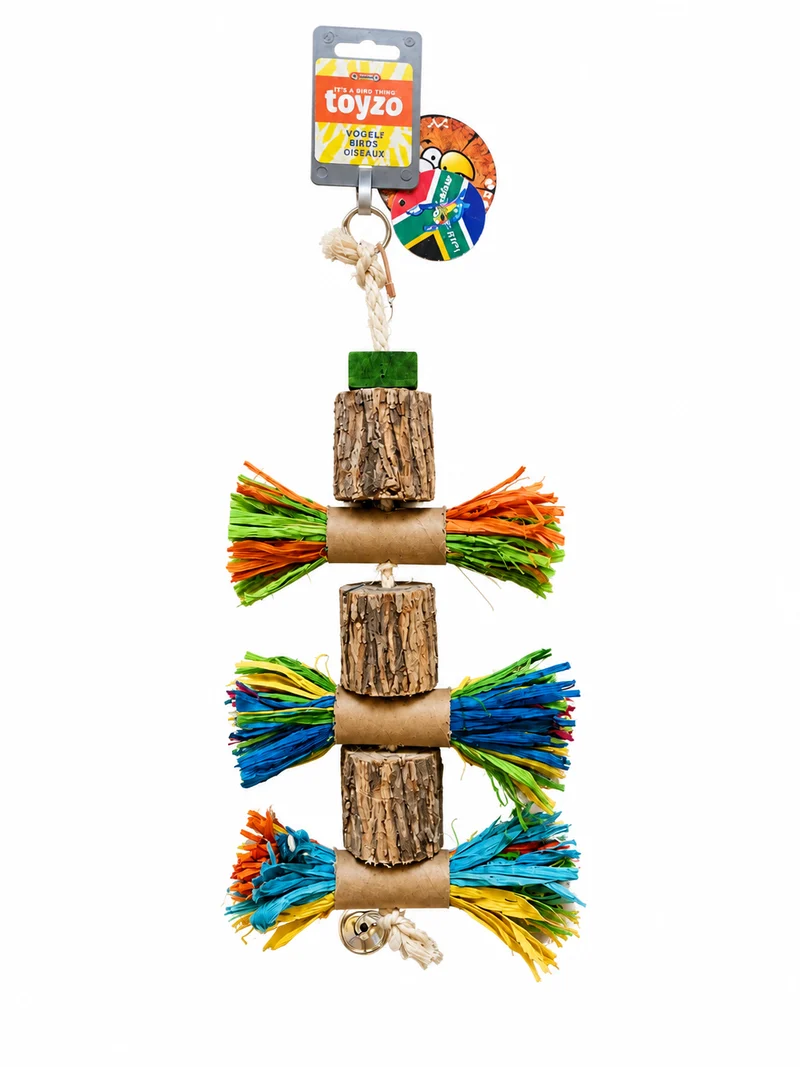 Jouet de démolition en carton avec clochette n° 1 - 43 x 13 cm - Toyzo
