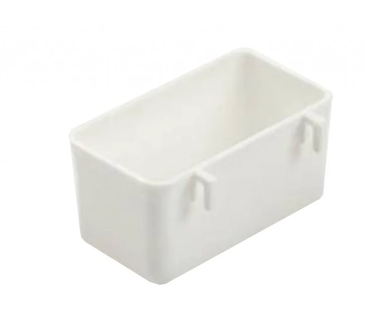 Gamelle en plastique avec crochets 9x5x4,4cm