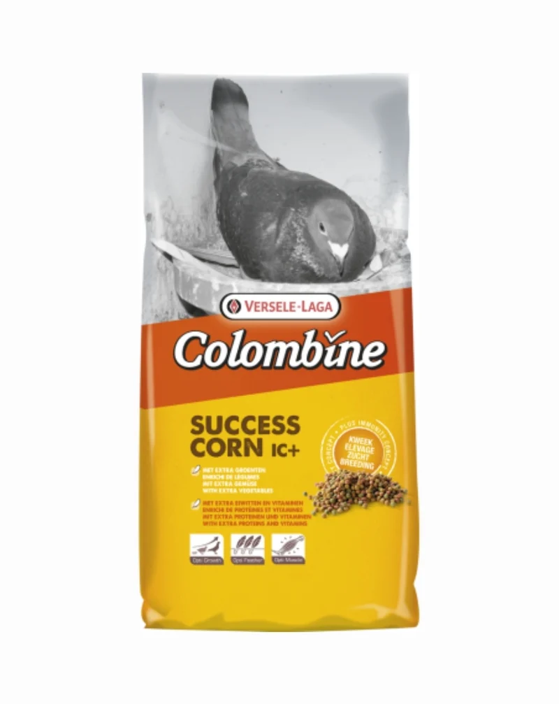 Colombine Success Maïs IC+ 15kg - Nourriture pour pigeons - Versele Laga
