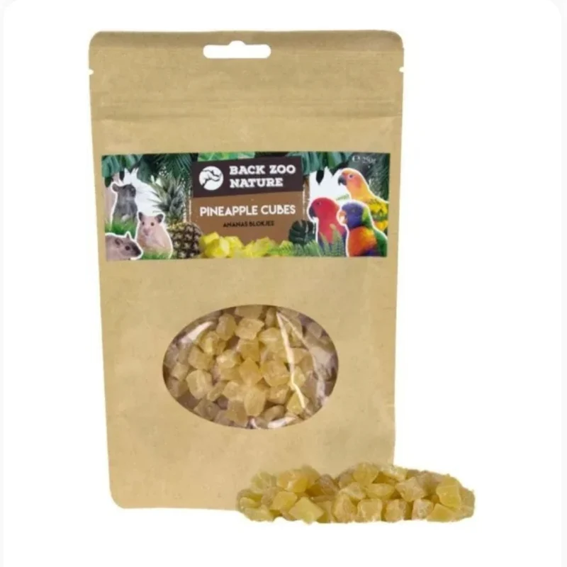 Cubes d'Ananas 250 Grammes - Back Zoo Nature
