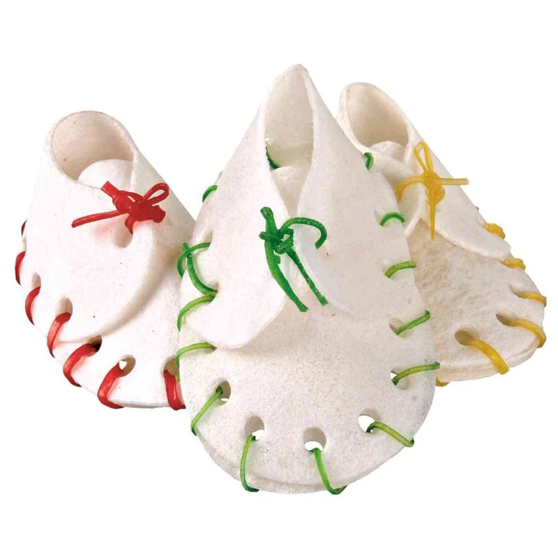 Chaussures à Mâcher Peau de Buffle Colorée - 7cm - 1 Pièces