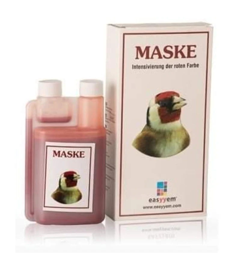 Masque, colorant liquide rouge - Easyyem