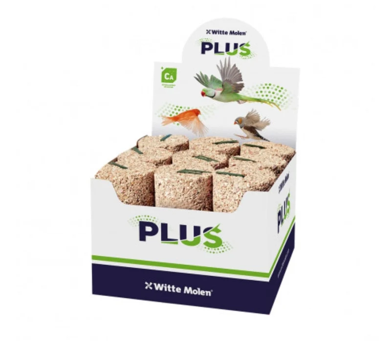 Plus Mineral Blocks Small Fine 70gram - Boîte 27 pièces