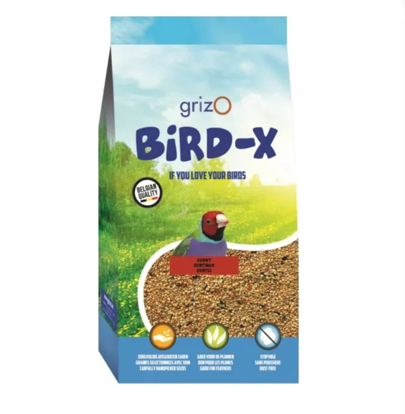 Mélange exotique Bird-X 20kg - Aliment complet pour oiseaux