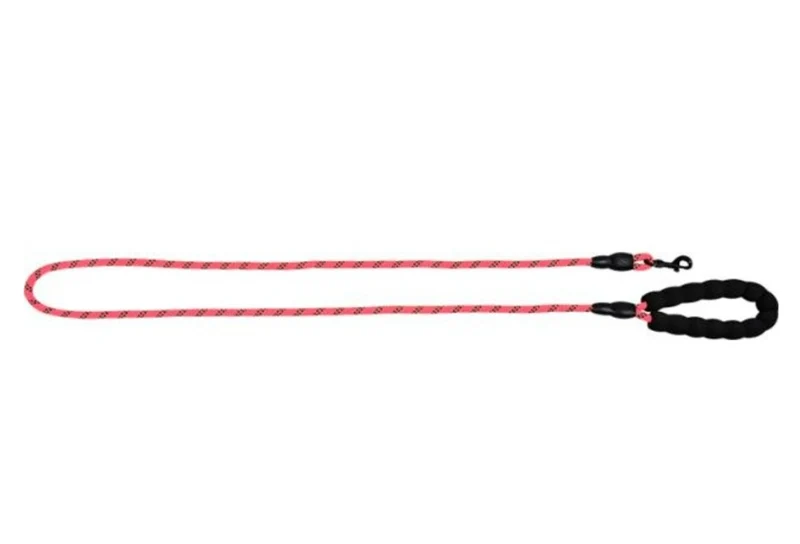 Laisse réfléchissante pour chien avec ligne de sécurité + poignée Eva Rose 8mmx150cm