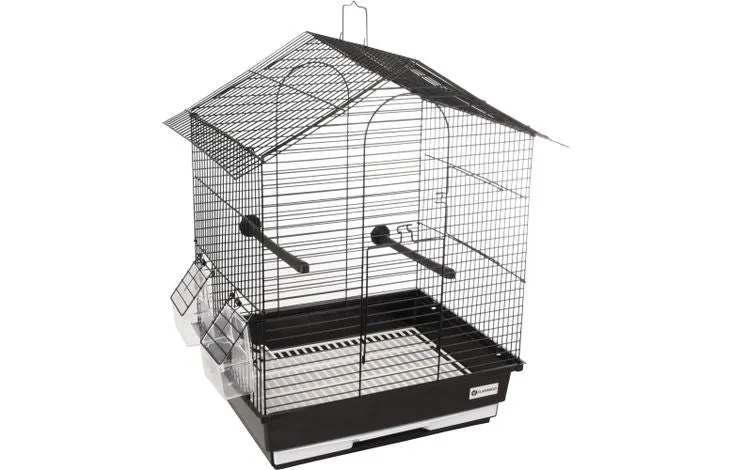 Cage Flamant Nusa Noir 39x31x46