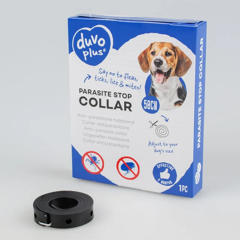 Collier Anti Parasite Chien 58cm - Duvo+