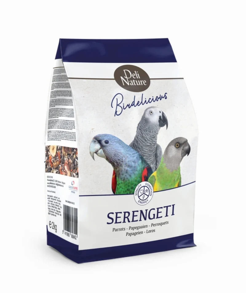 Birdelicious Perroquets Serengeti 2kg - Deli Nature