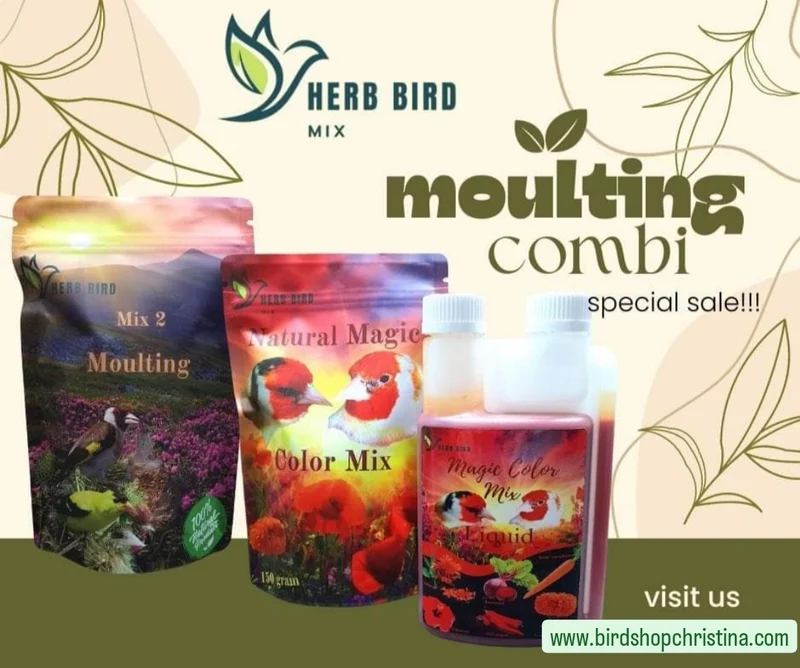 Forfait Combi - Pour La Mue - Herb Bird Mix (mue)