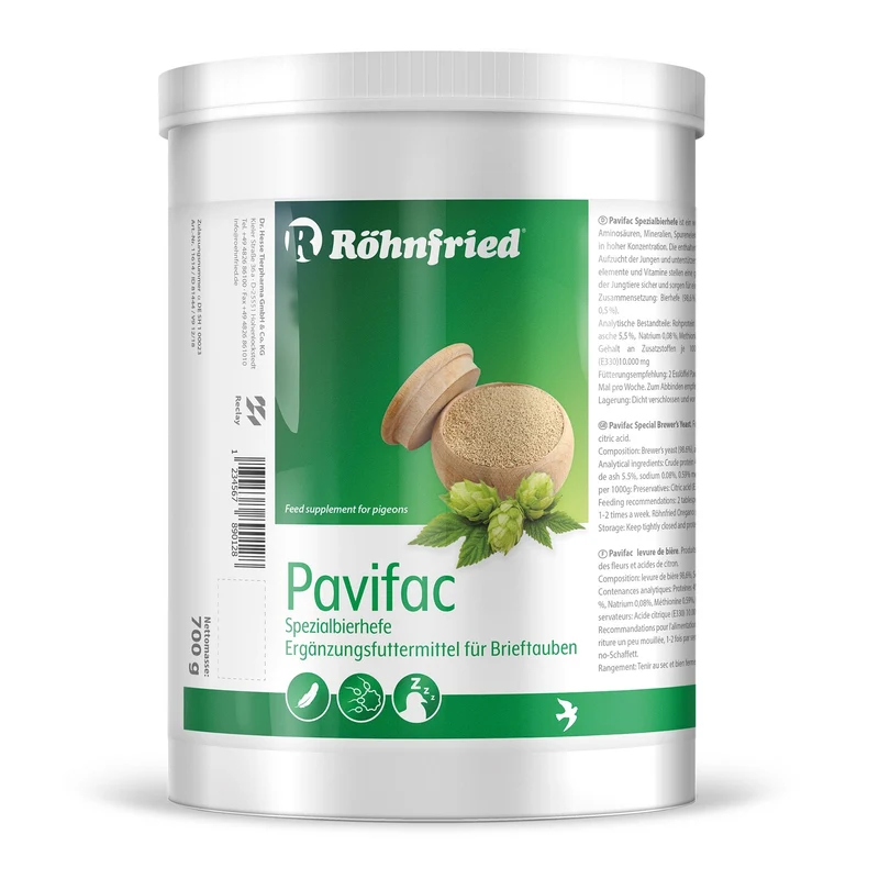 Levure de bière spéciale Pavifac – 700 grammes - Röhnfried