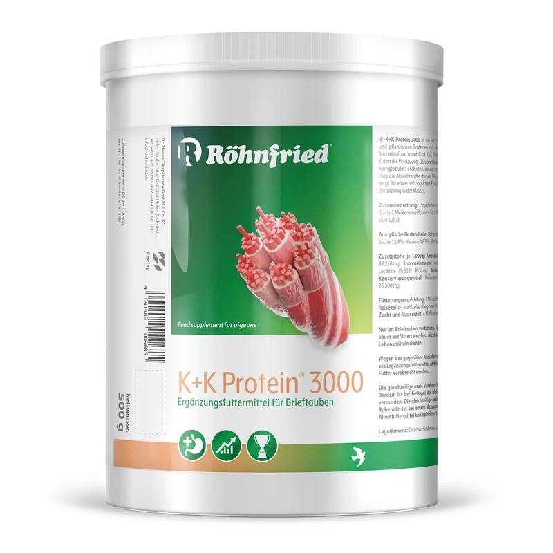 K+K Protéine 3000 - 500 Grammes - Röhnfried