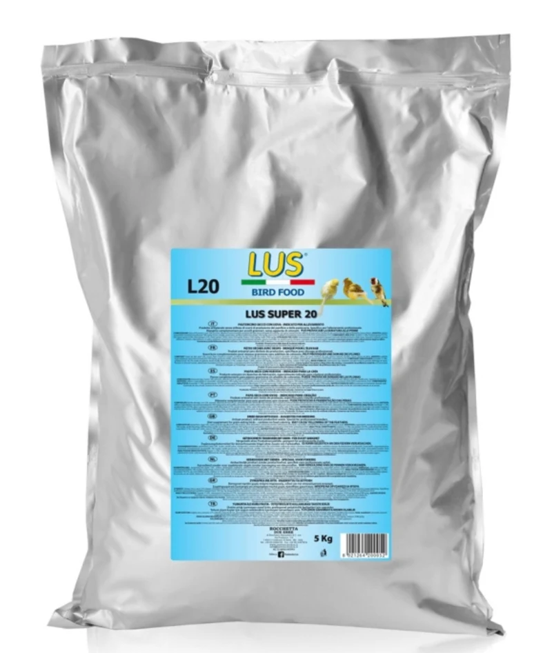 LUS L20 Nourriture aux oeufs, 20% Protéines - 5kg