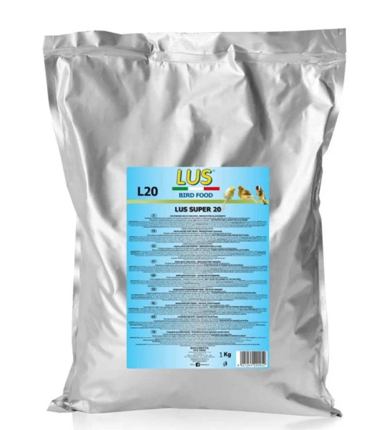 LUS L20 Nourriture aux oeufs, 20% Protéines - 1kg