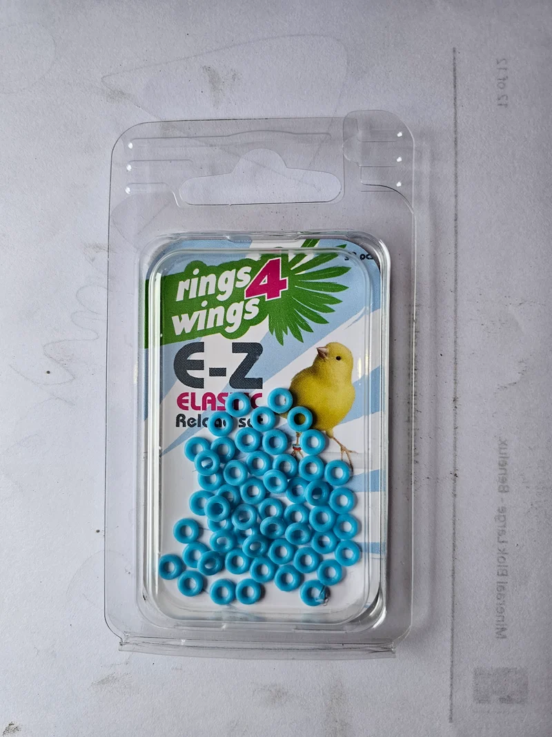 Kit Reload Anneaux Élastiques EZ Bleu (50pcs) Ø 3 mm