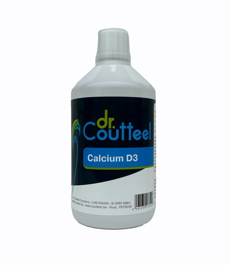 Calcium D3 500ml - Calcium liquide hydrosoluble avec Vit D3 - Dr Coutteel