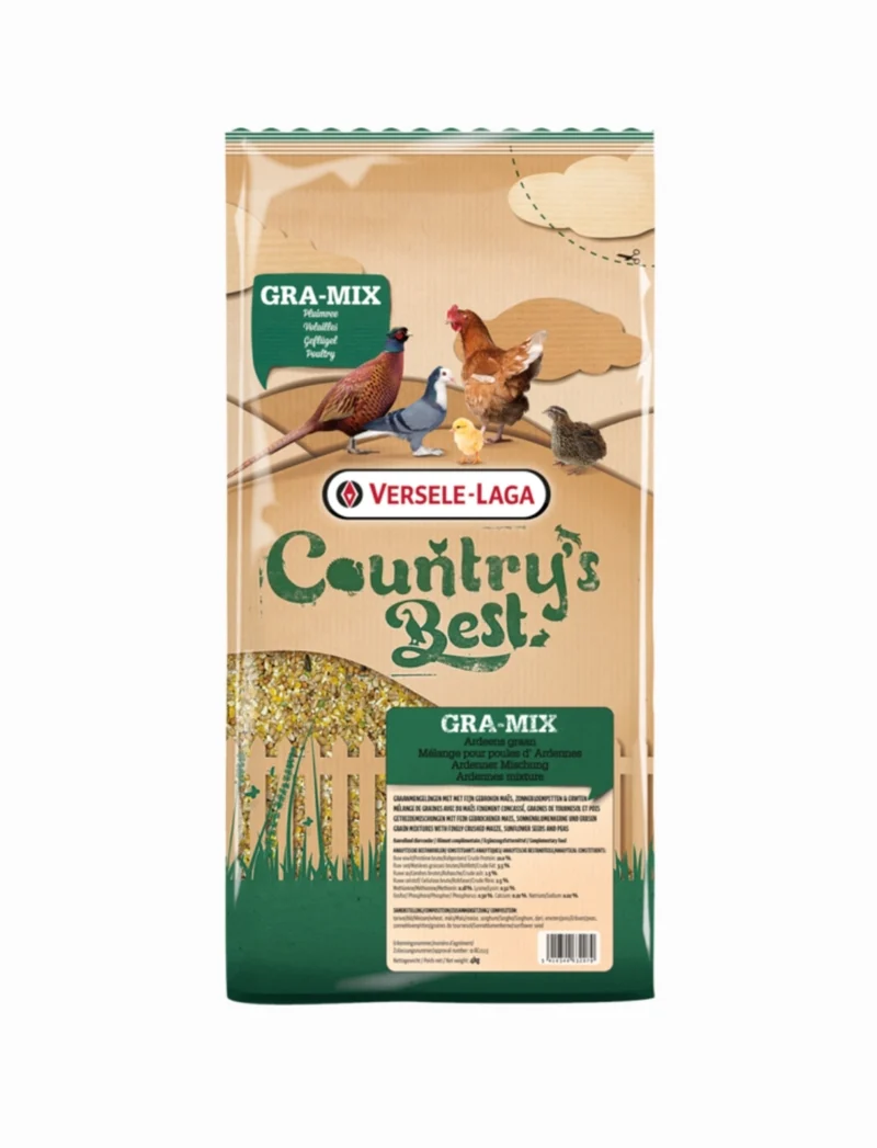 Country's Best Gra-Mix Ardennes céréales pour poulet 4kg