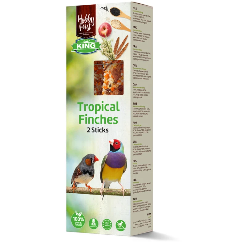 Hobby First King Sticks graines de pinsons exotiques 60 gr