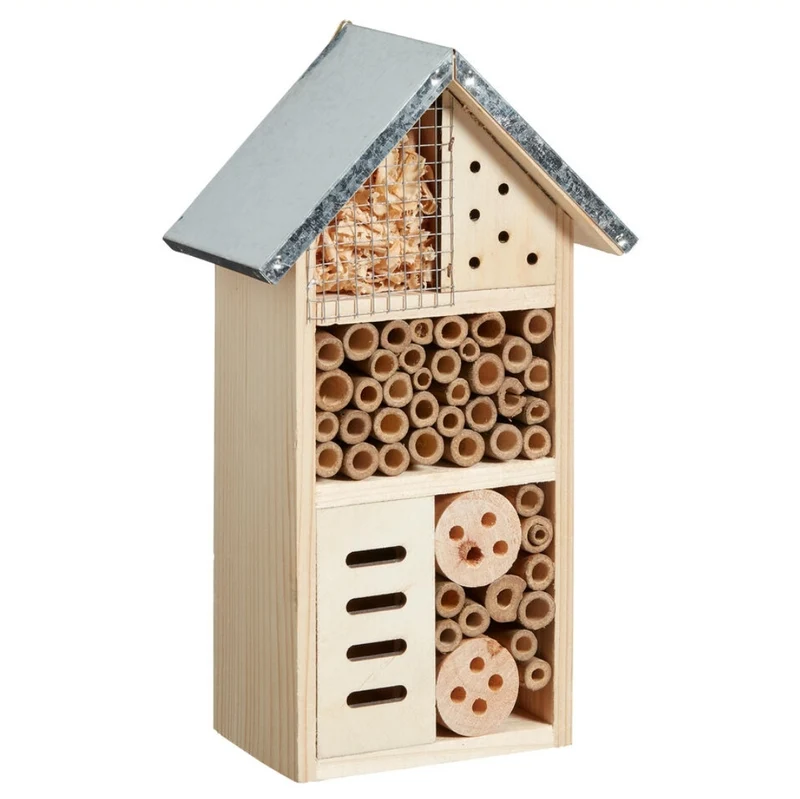Hôtel à Insectes Bois Naturel