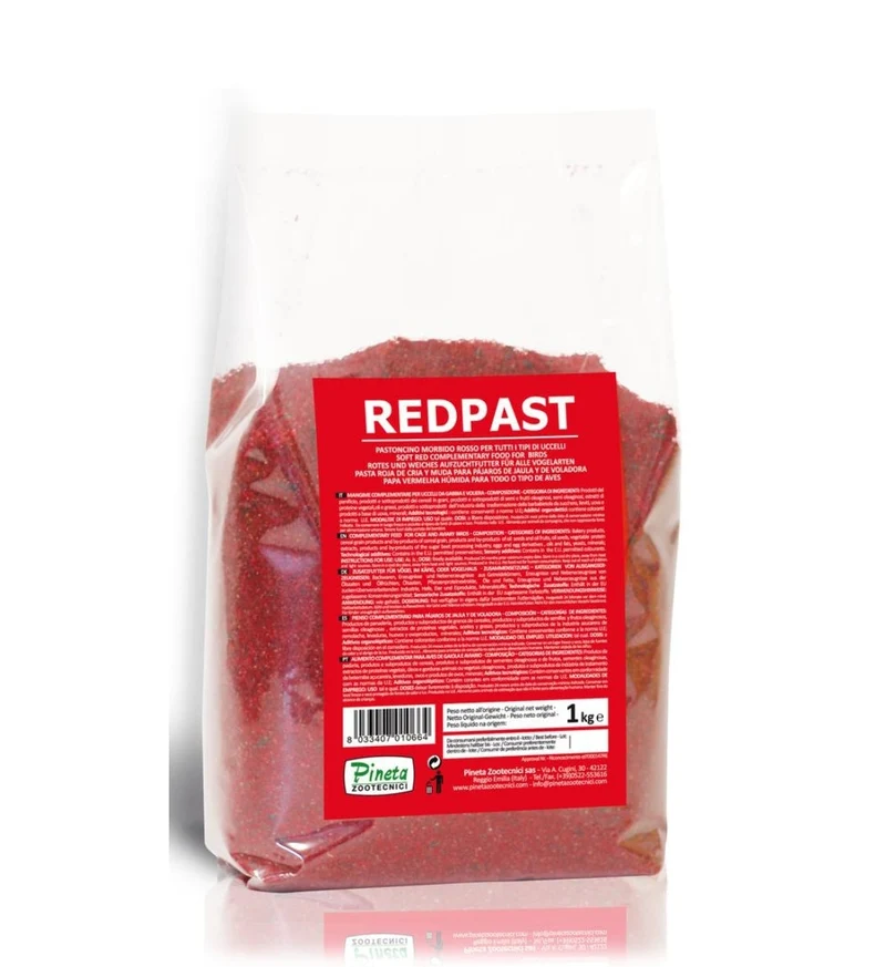 Pâtée aux oeufs en vrac Redpast (+ bêta-carotène, canthaxanthine) 1kg