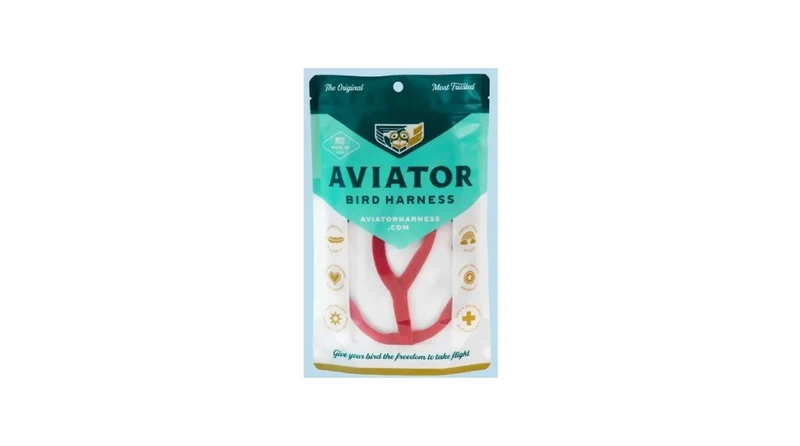 MINI HARNAIS AVIATEUR ROUGE