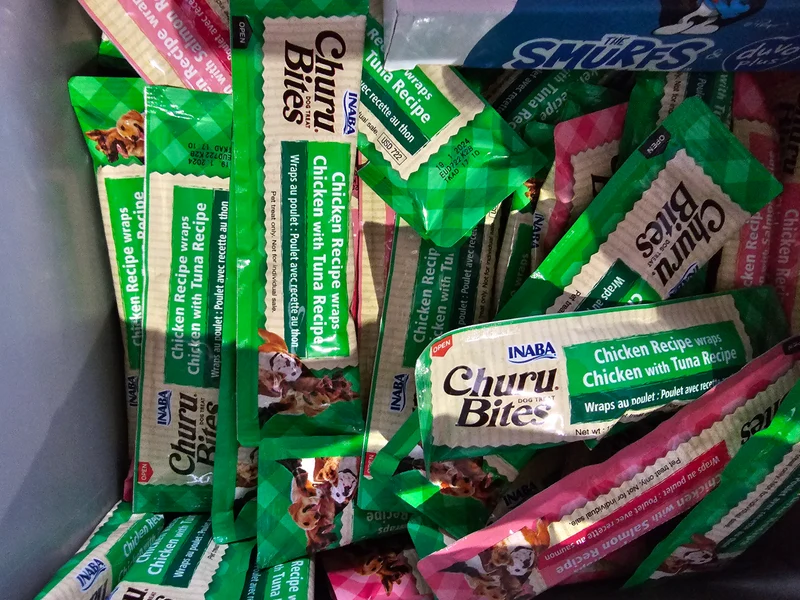 Churu Bites Dog Treat Saumon 1 pièce