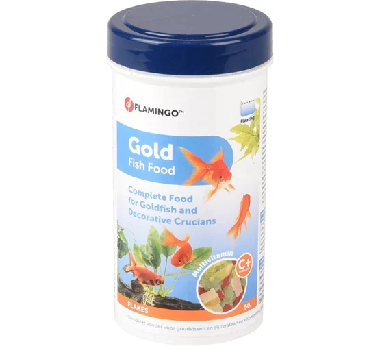 Gold Flake Food Poisson Rouge 1000ml - Flamingo