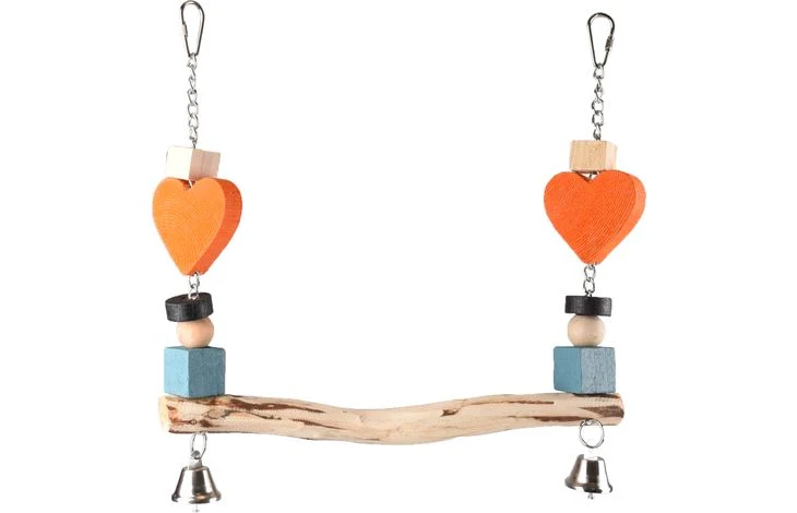 JOUET SINA BALANÇOIRE GRIS CLAIR ORANGE ANTHRACITE