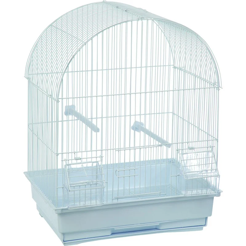 Cage à oiseaux Alor Blanc 2 - 34.50 x 28 x 48.5cm