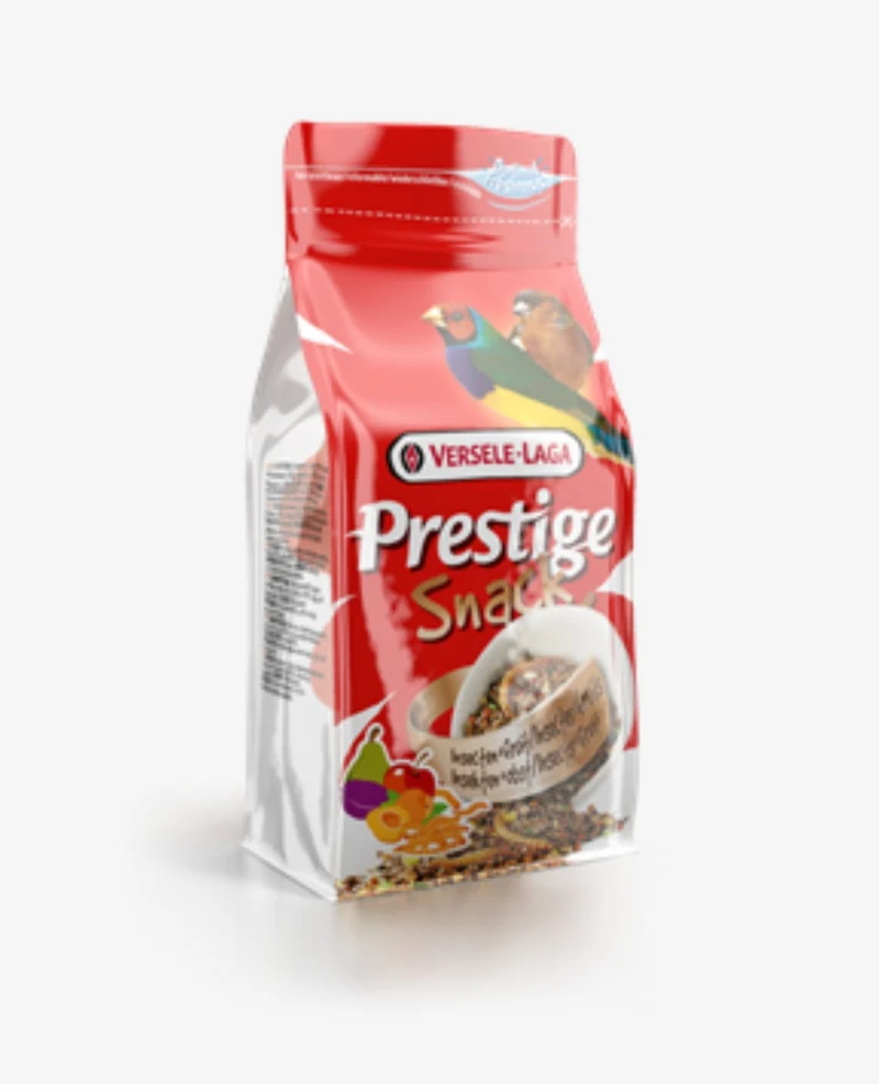 Snack Prestige Oiseaux Tropicaux - Mélange de Bonbons Variés 125 grammes - Versele Laga