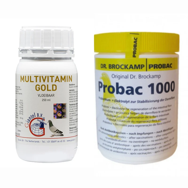 Pack Combo - Multivitamines Gold Duiven + Probac 1000