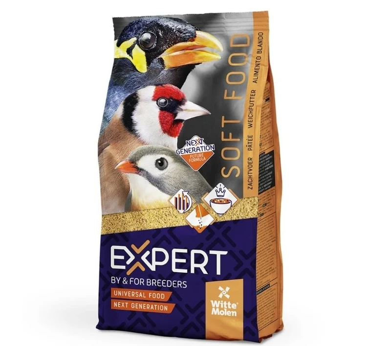 EXPERT Aliment universel Next Generation 1kg (pâté d'insectes) - Witte Molen