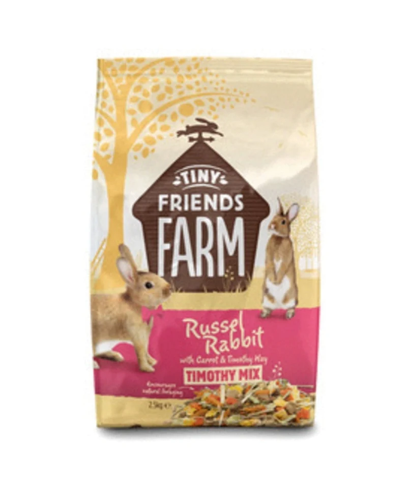 Supreme Russel Rabbit Timothy Mix - Nourriture pour lapins - 5 kg