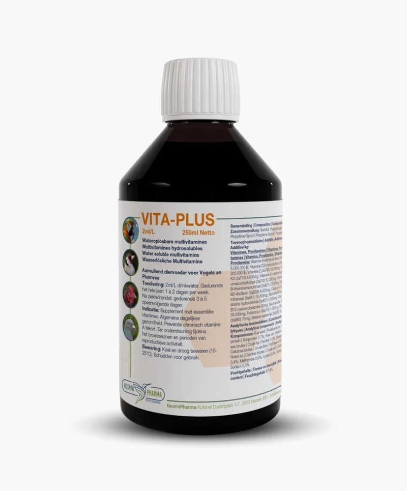 Vita-plus 250 ml (multivitamines hydrosolubles) Neornipharma