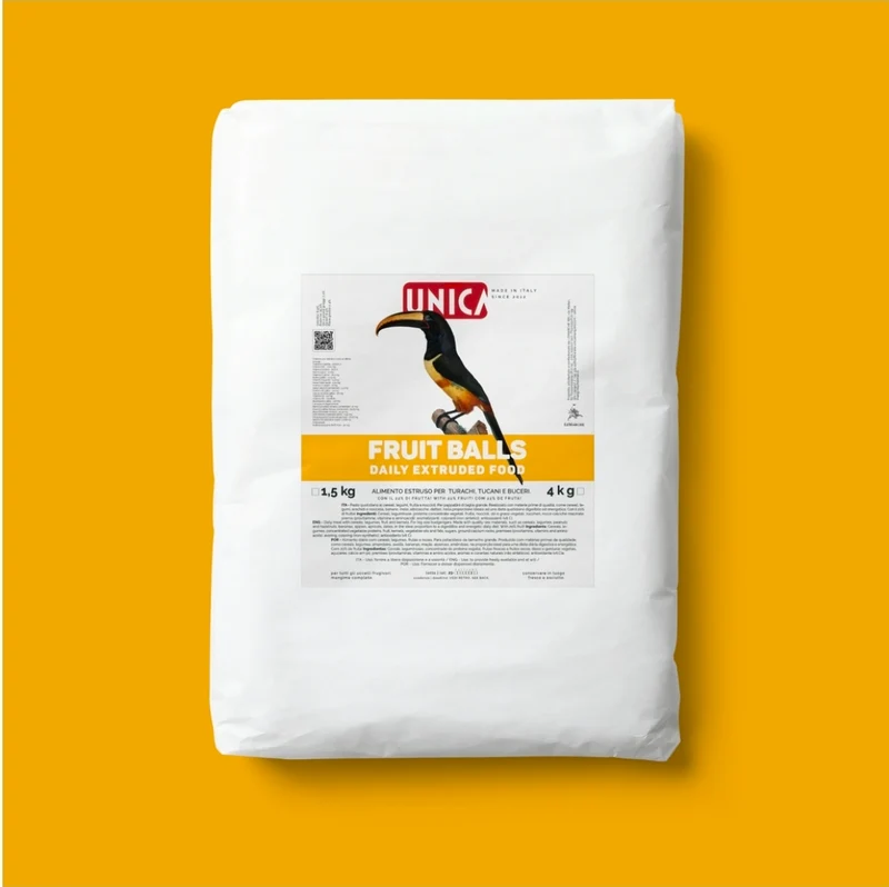 FRUITS EXTRUDÉS Boulettes de fruits 3kg Unica & Meeks