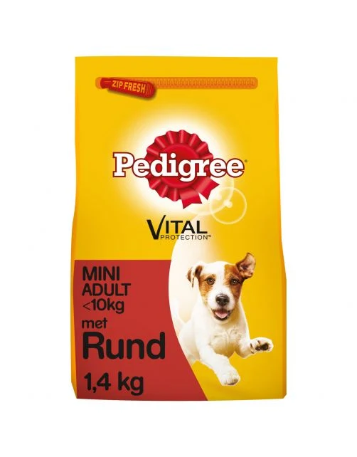 Pedigree Adult Mini Menu - Nourriture pour chiens - Bœuf 1.4 kg