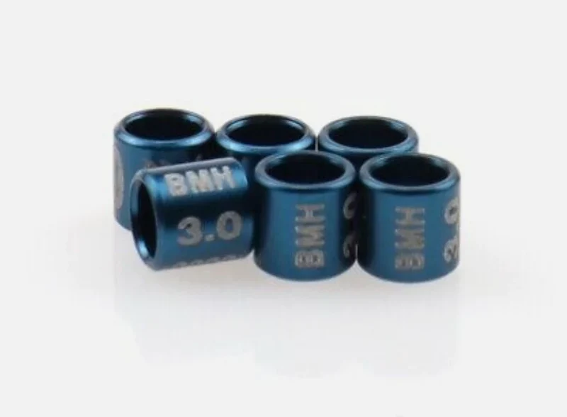 Anneaux Aluminium 3.2mm Sans Année Avec Initiales