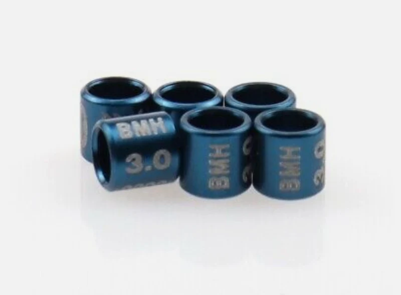 Anneaux Aluminium 2.7mm Sans Année Avec Initiales