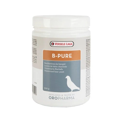 Oropharma B-Pure Levure de bière vitaminée - Supplément pour pigeons - 500 grammes