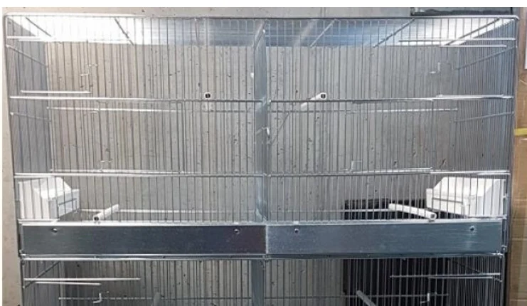 Cova Wire Cage 90cm Cage d'élevage 2 pièces