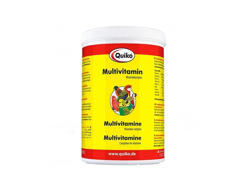 Multivitamines, complexe de vitamines pour le soin de tous les oiseaux d'ornement 375 grammes - Quiko