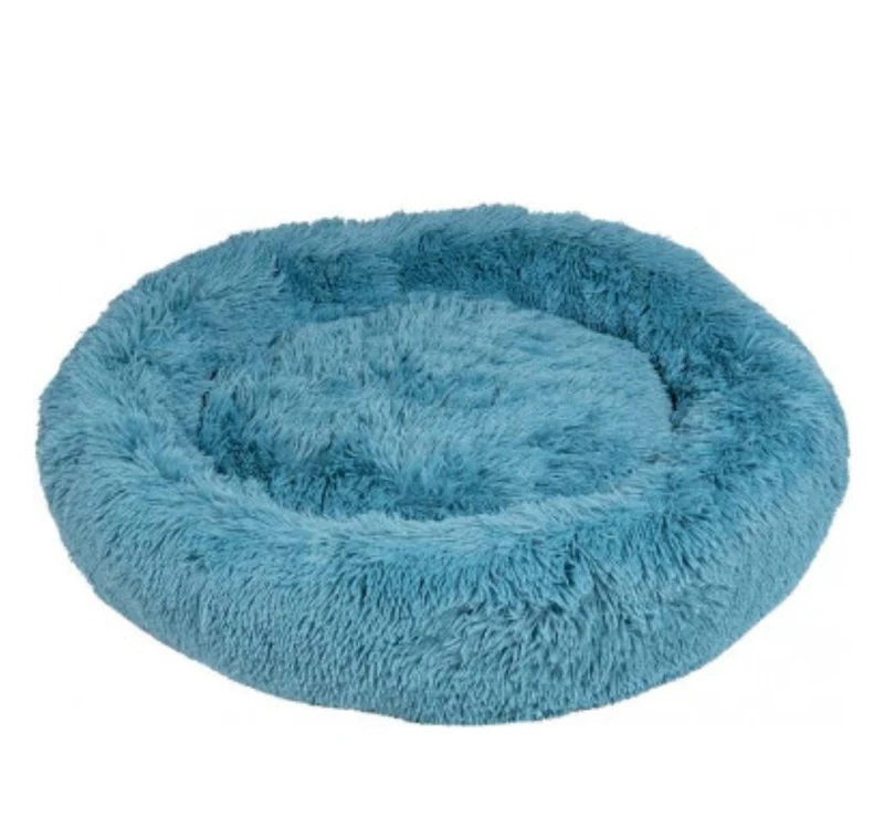 Animal Boulevard - Dog Donut - Panier Apaisant - Pétrole M Ø 70cm