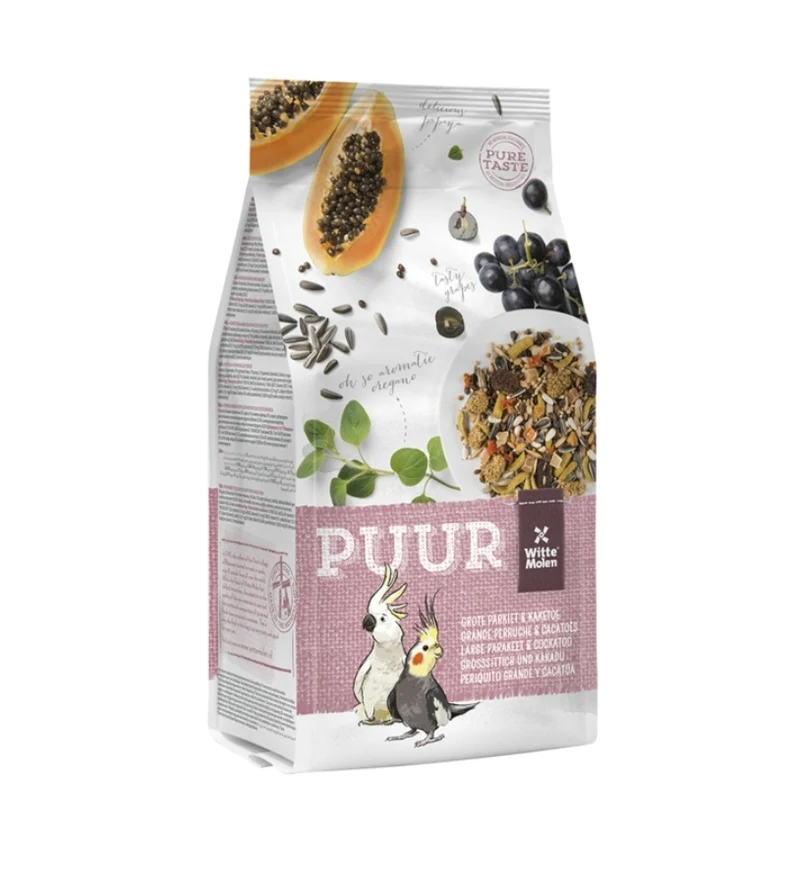 Pure Grande Perruche & Cacatoès 2kg - Witte Molen