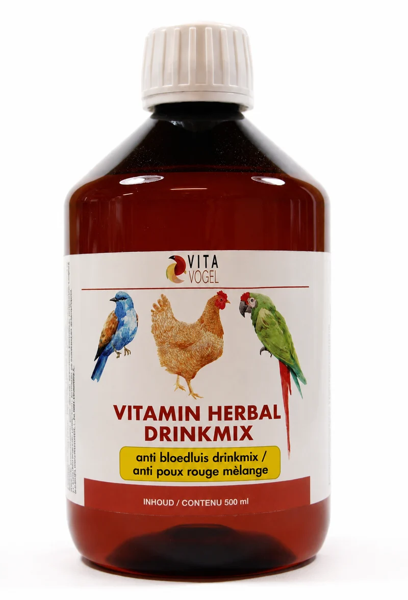 Boisson vitaminée à base de plantes 500 ml (boisson anti-acariens) - Vita Vogel