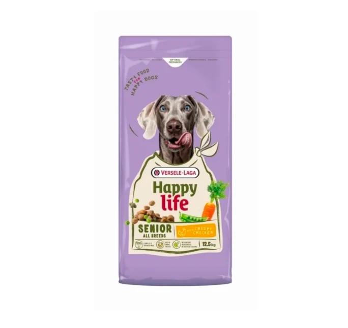 Happy Life Light Senior Poulet Chien Nourriture 12.5 kg - Versele Laga