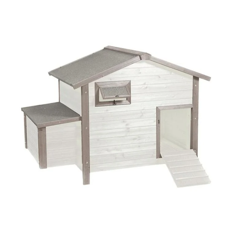Duvo+ Woodland Poulailler Darci 1 Chalet - 136 x 90 x 99 cm