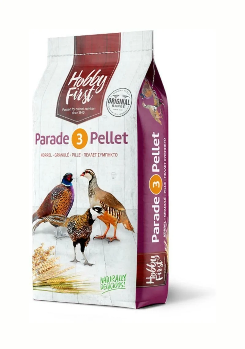 Parade 3 Pose pellet 20kg - HobbyFirst
