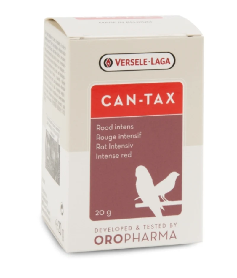 Oropharma Can-Tax 20gr - Colorant Rouge à Base de Canthaxanthine - Oiseaux