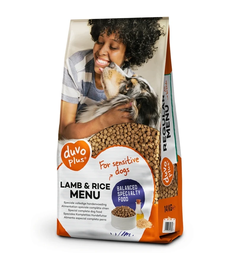 Menu chien agneau & riz 14kg