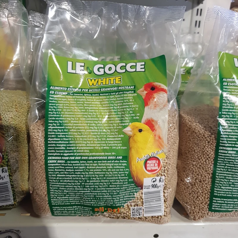 Le Gocce Blanc 900 grammes (substitut de graines germées) - AllPet