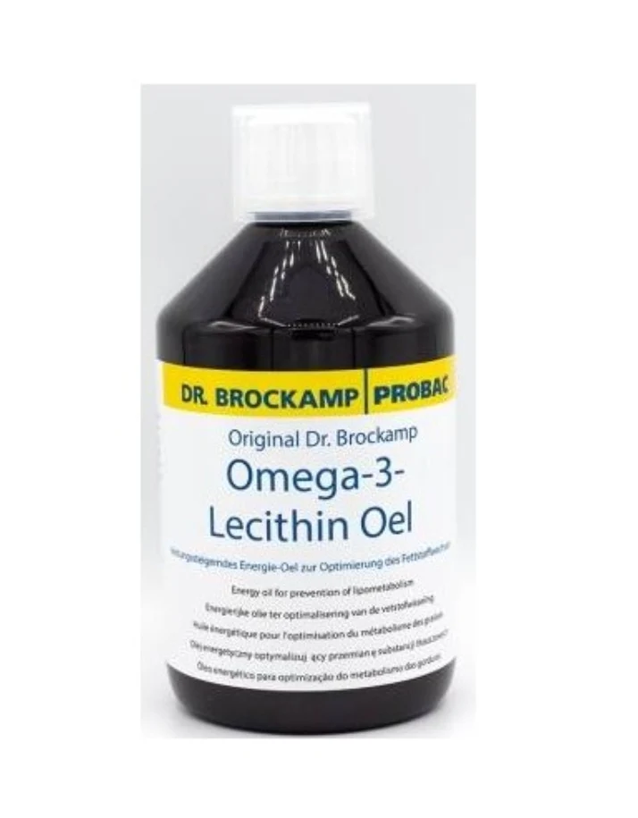 Huile de lécithine oméga 3 (huile énergétique) 500 ml - Dr. Brockamp - Probac